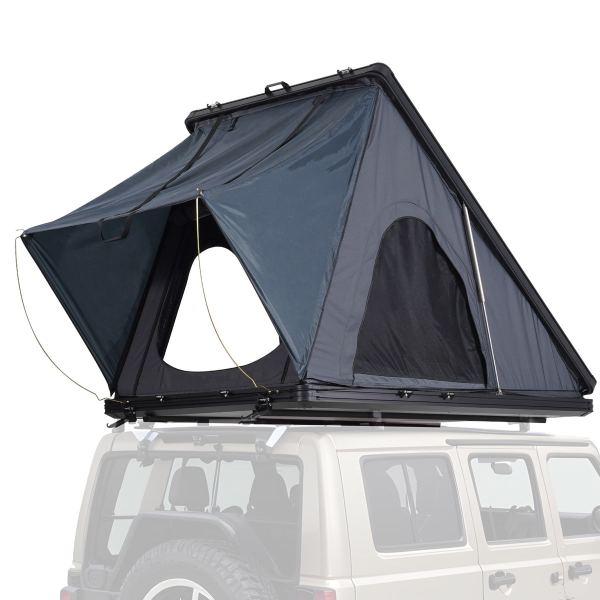 Hard Shell Rooftop Tent Pop-Up Tents 2-3 Person for SUV ‌Caravan Campervan